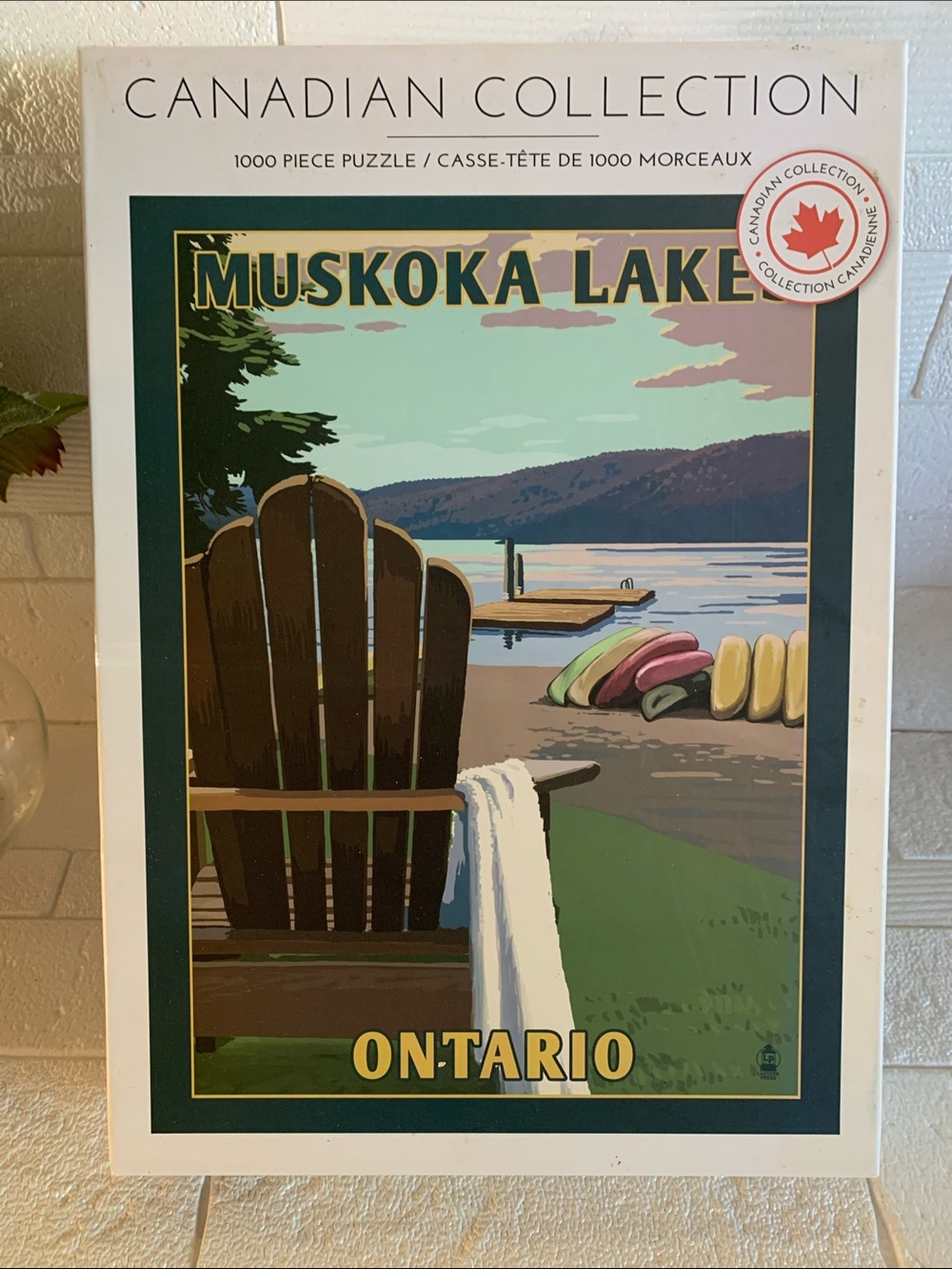Canadian Collection Muskoka Lakes Ontario 1000-Piece Puzzle - Multi-Color
